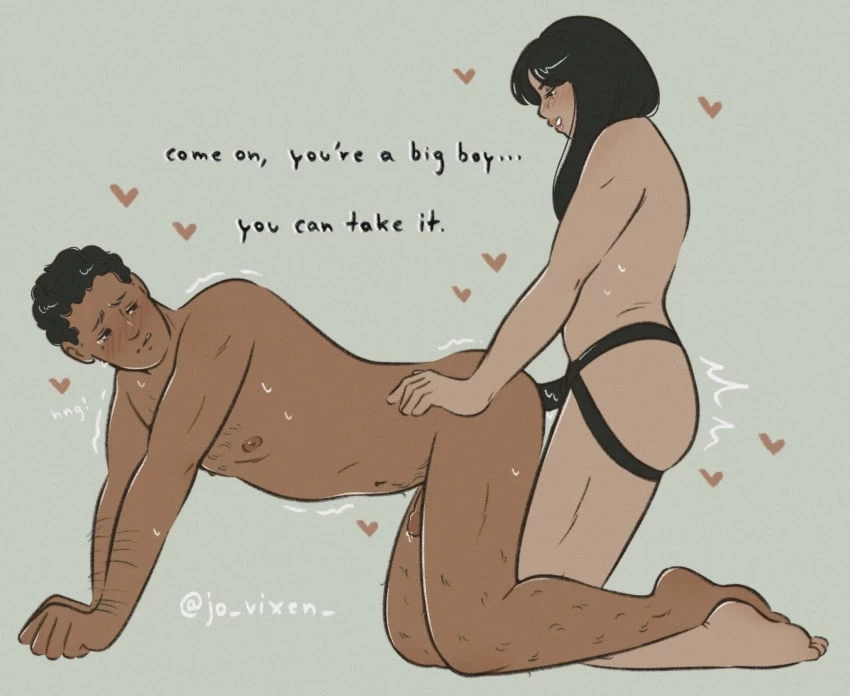 Pegging Pictures porn comic picture 138
