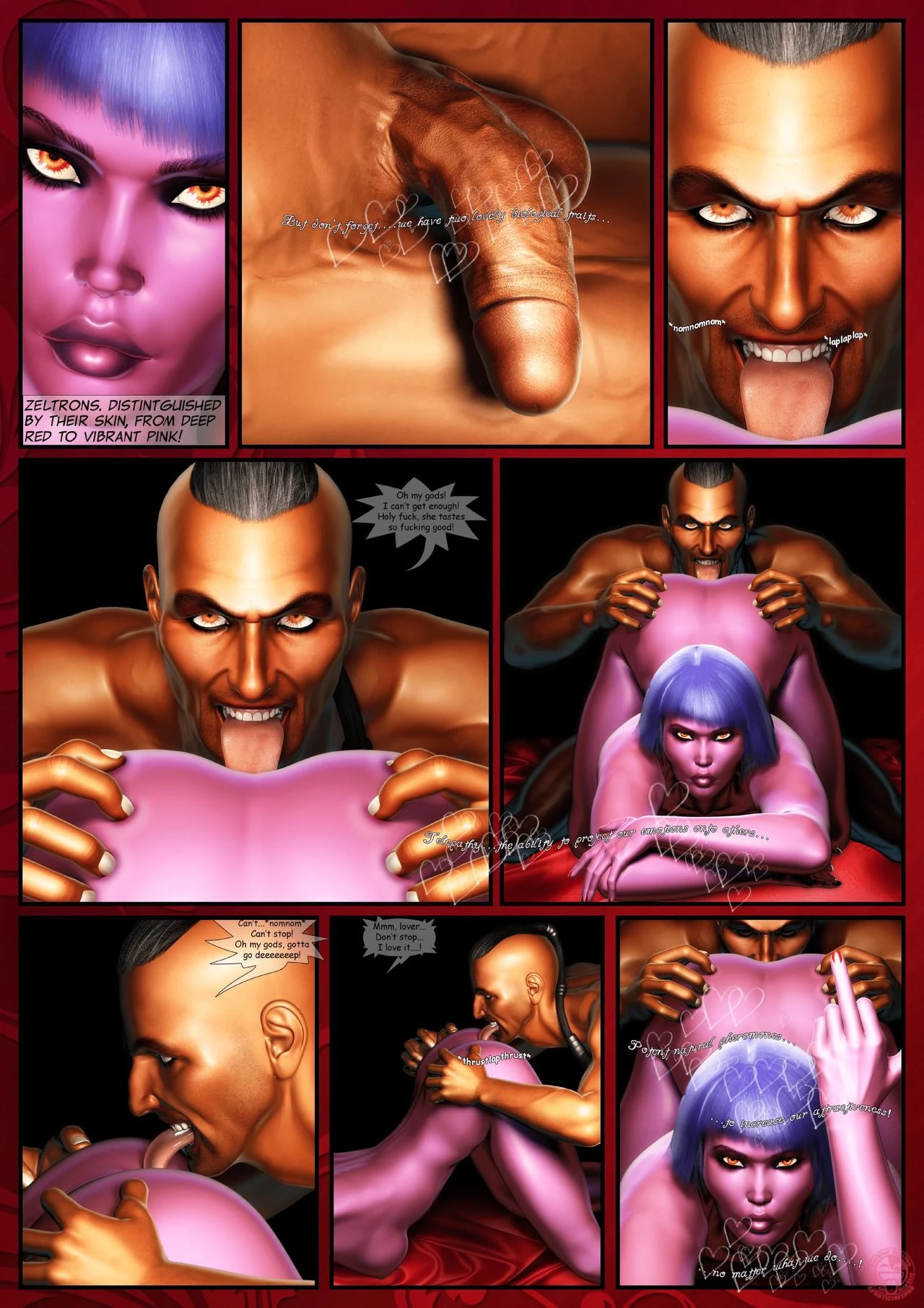 Penny Lustfuls 5: Zeltron Heat porn comic picture 3