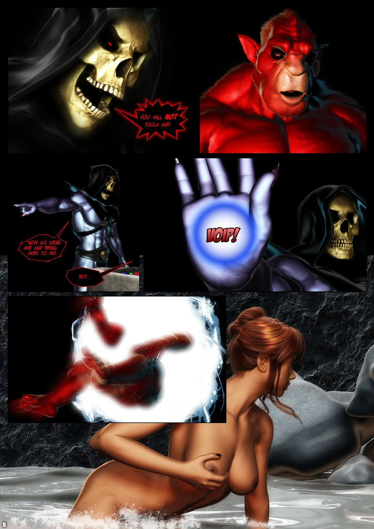 Penny Lustfuls 6: The Tragic Tale of Teela porn comic picture 6