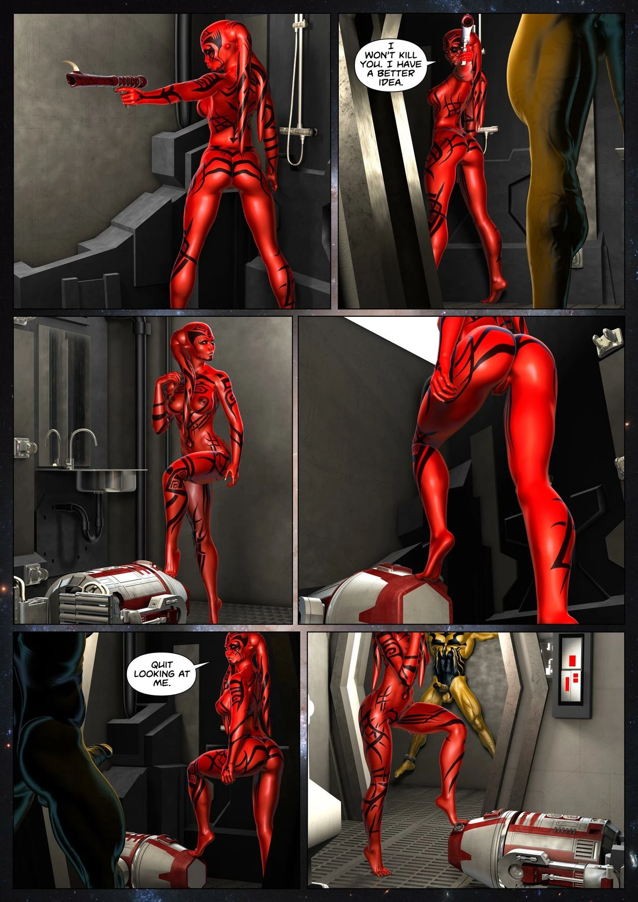 Penny Lustfuls 8: Savage Dreams porn comic picture 21