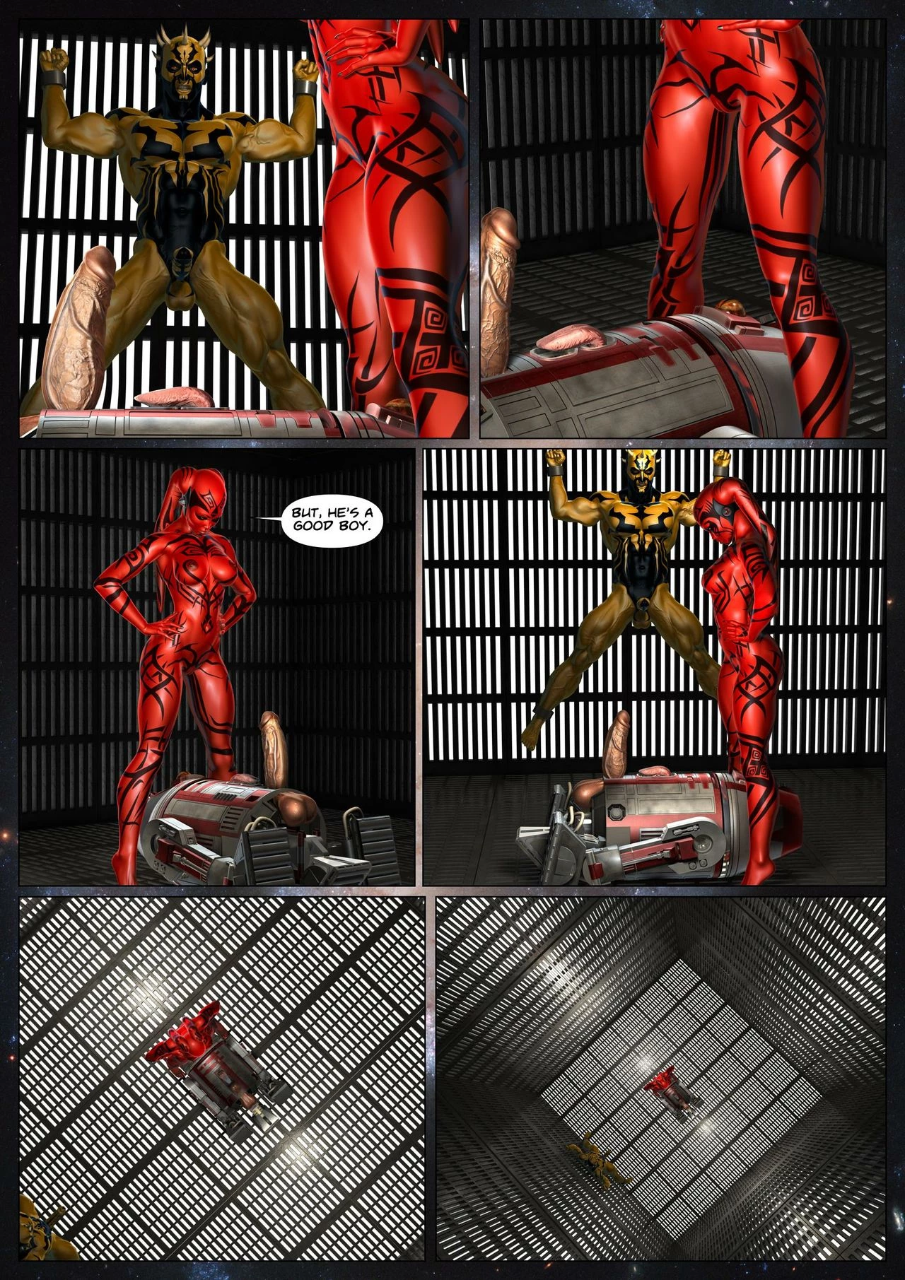 Penny Lustfuls 8: Savage Dreams porn comic picture 33
