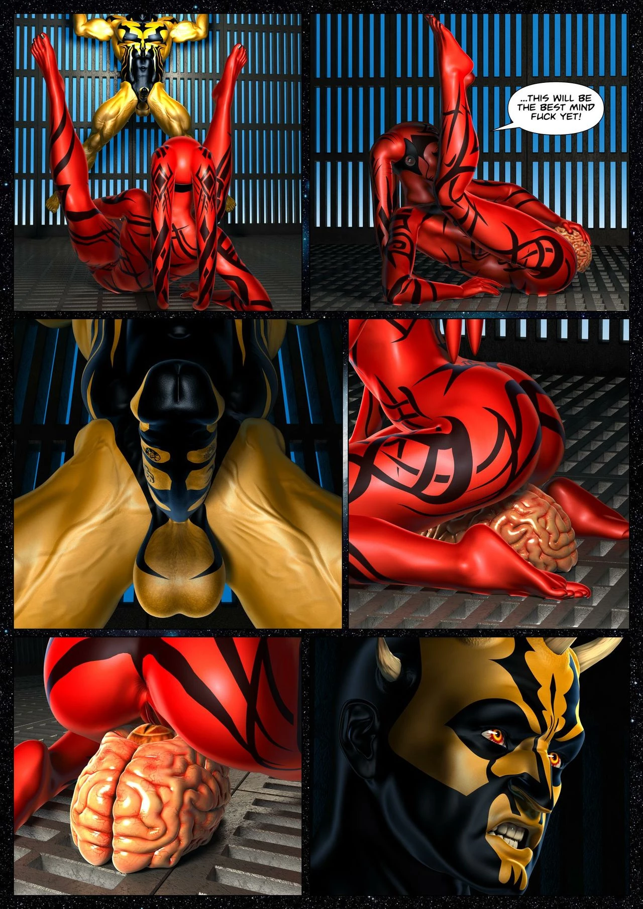 Penny Lustfuls 8: Savage Dreams porn comic picture 38