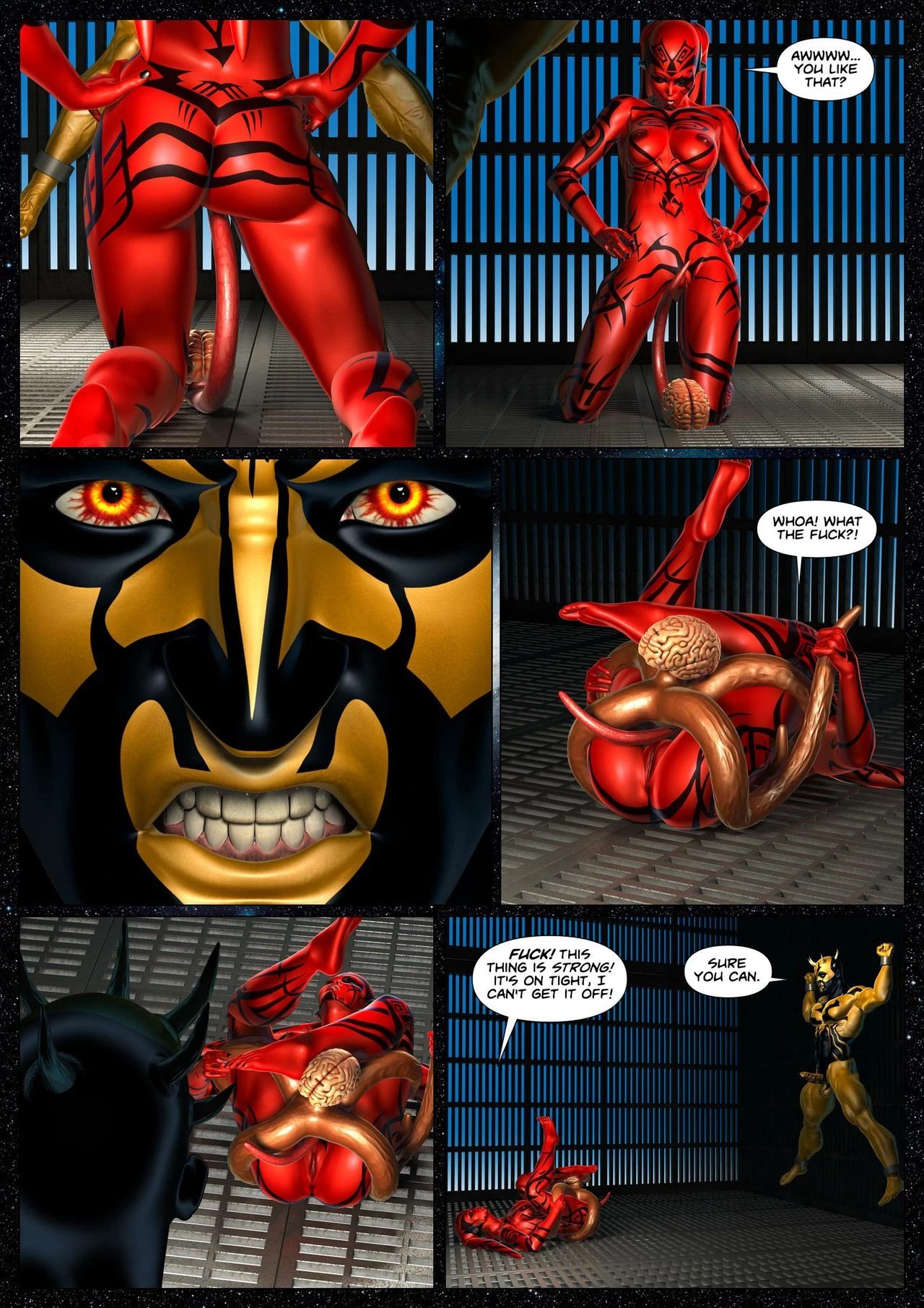 Penny Lustfuls 8: Savage Dreams porn comic picture 42