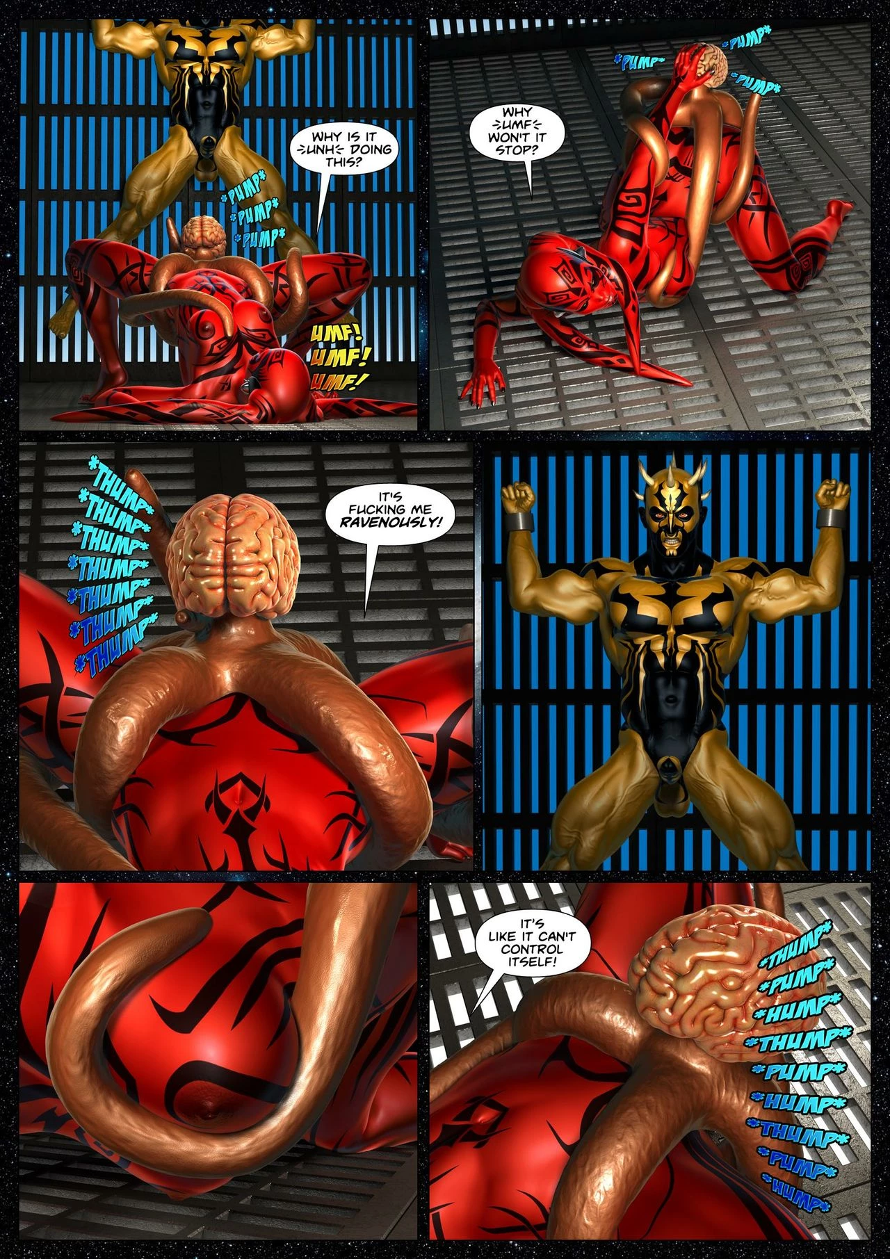 Penny Lustfuls 8: Savage Dreams porn comic picture 44