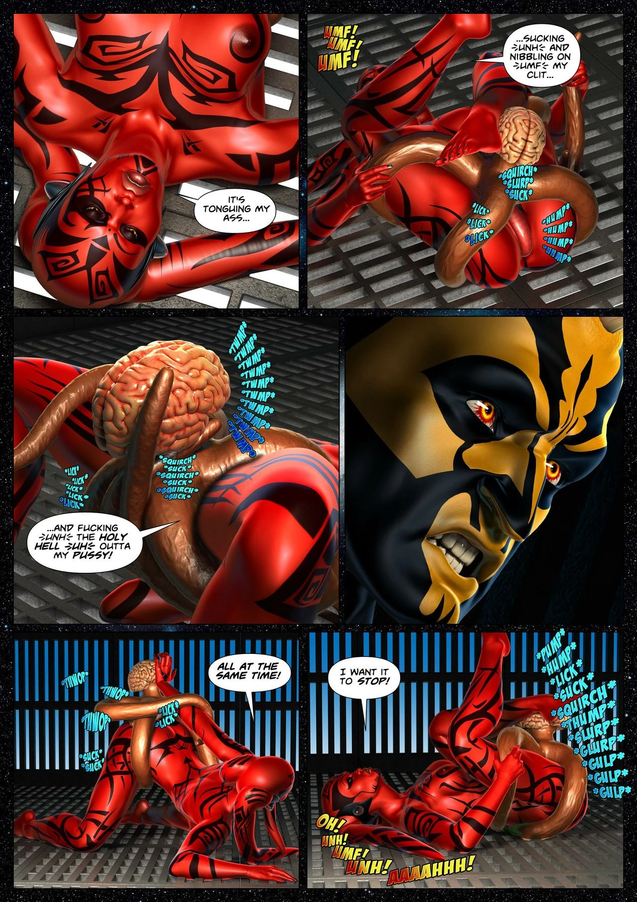 Penny Lustfuls 8: Savage Dreams porn comic picture 49