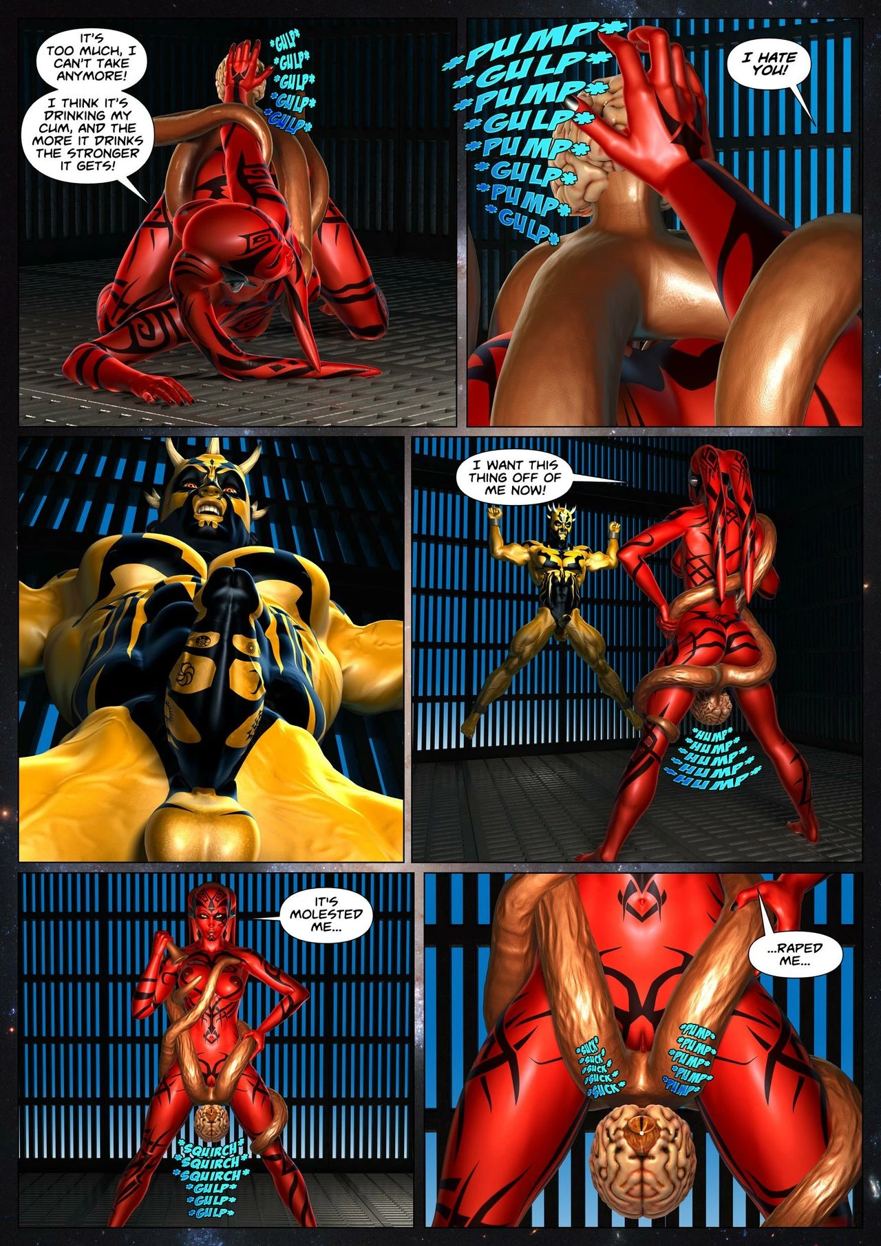 Penny Lustfuls 8: Savage Dreams porn comic picture 50