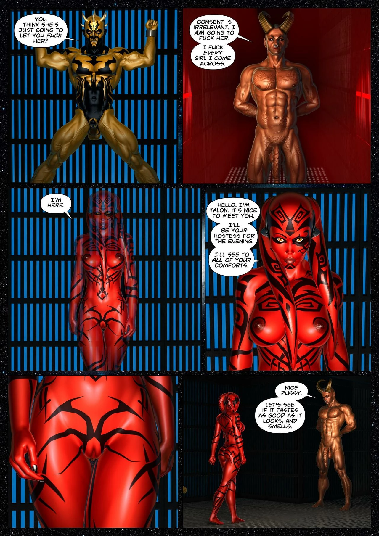 Penny Lustfuls 9: Naked Hospitality porn comic picture 6