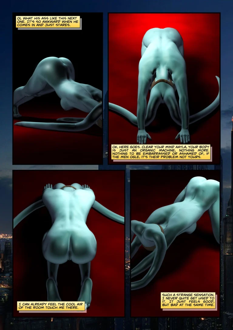 Penny Lustfuls: Yoda Yoga porn comic picture 7