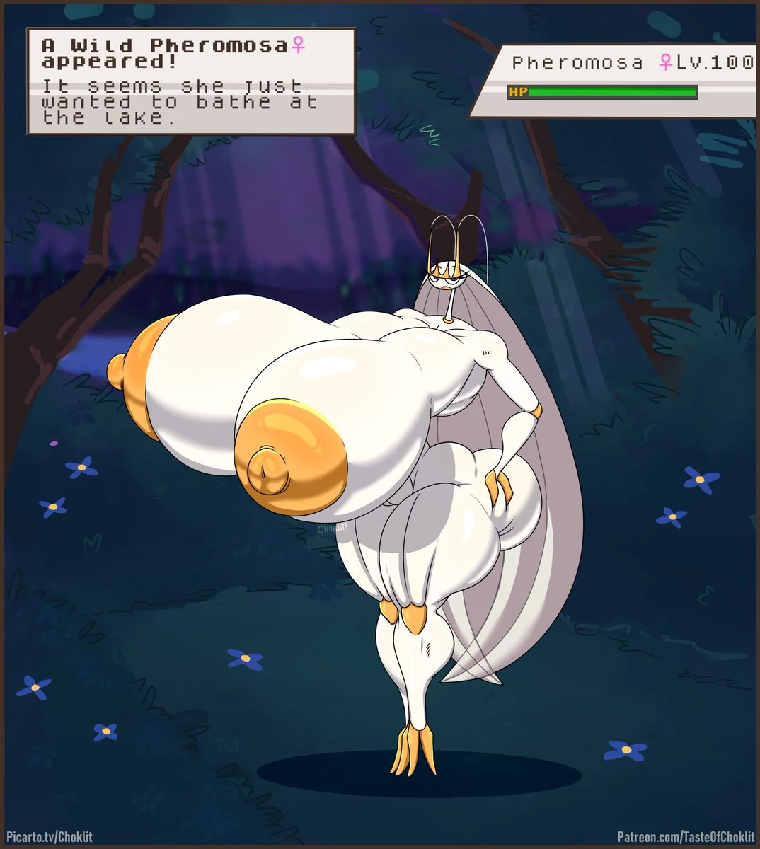 Pheromosa Vs Phantump's porn comic picture 1