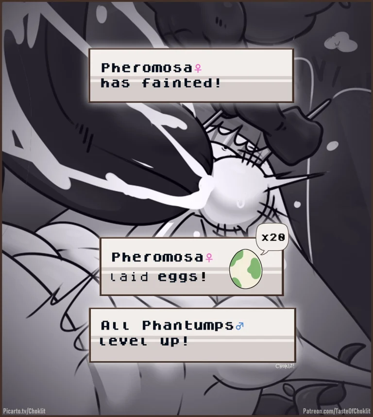 Pheromosa Vs Phantump's porn comic picture 7