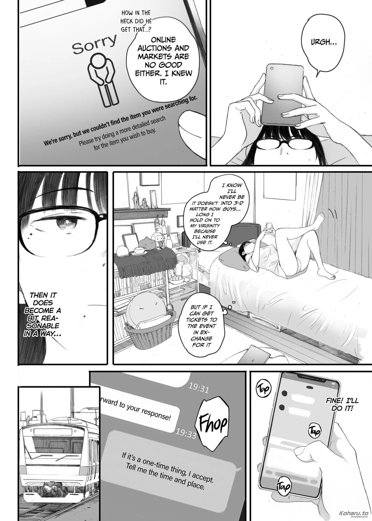Pimping Out the Nerdy Girl porn comic picture 10