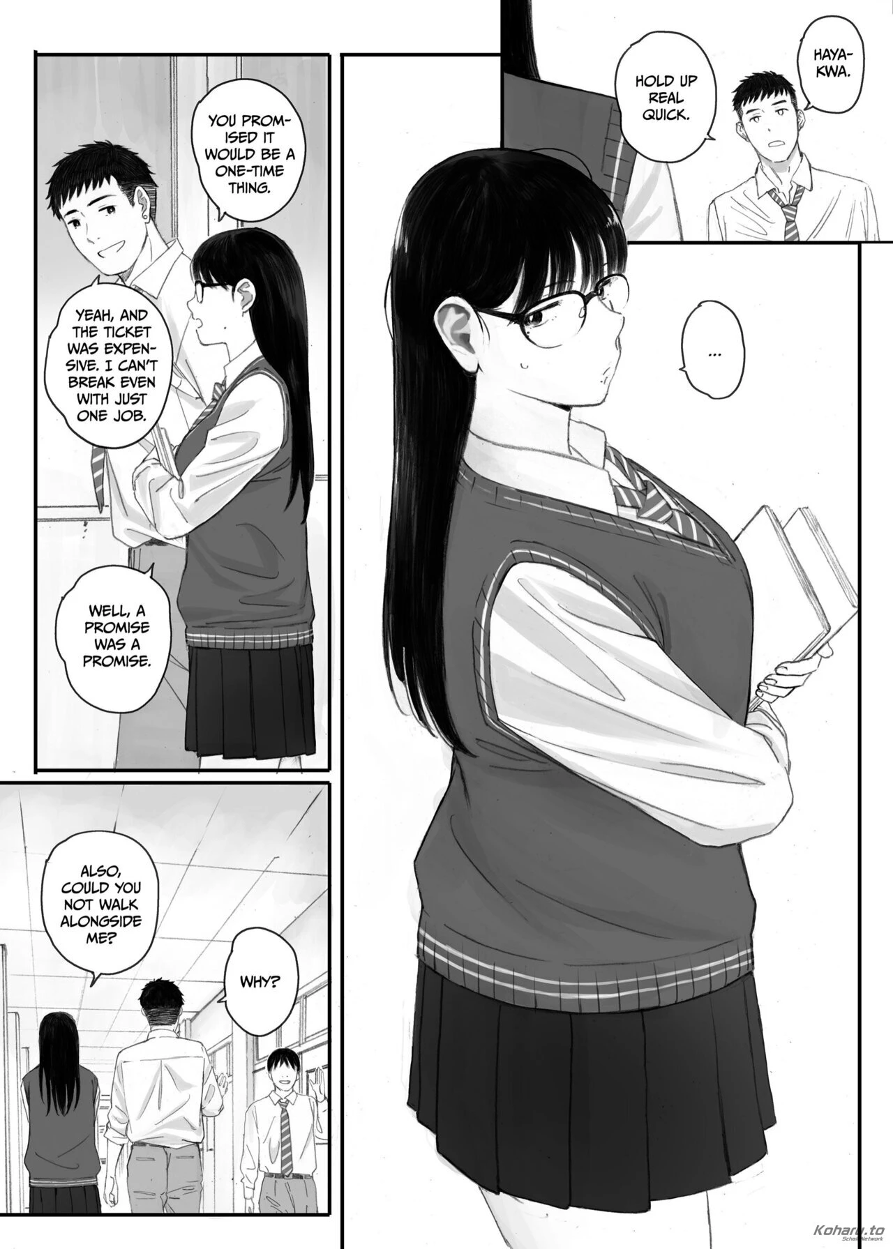 Pimping Out the Nerdy Girl porn comic picture 37