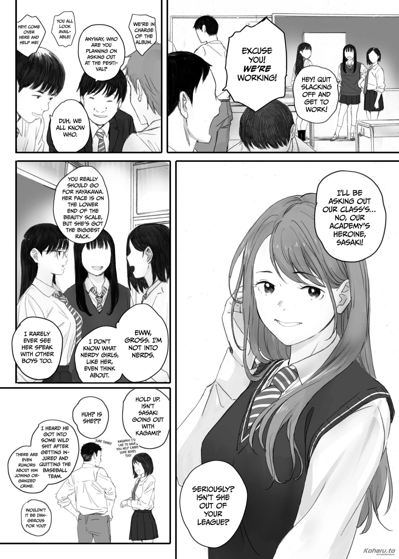 Pimping Out the Nerdy Girl porn comic picture 4