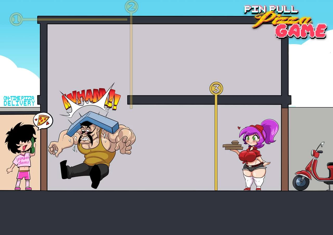 Pin Pull Pizza Game porn comic picture 4