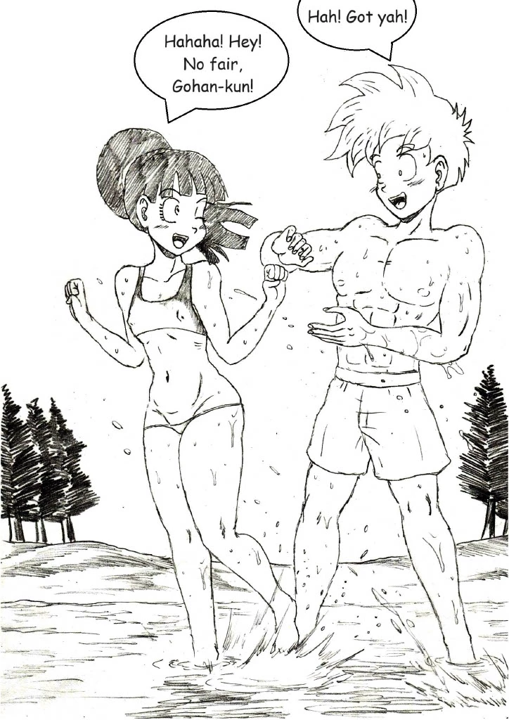 Play Date - Gohan X Videl porn comic picture 2