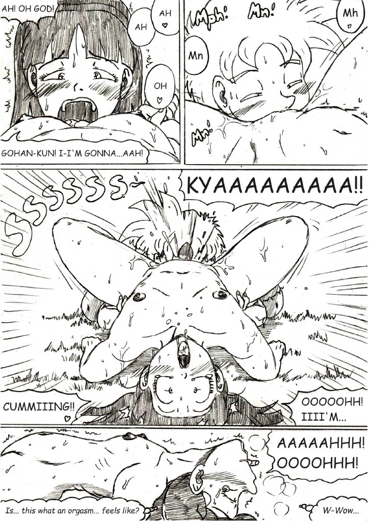 Play Date - Gohan X Videl porn comic picture 22
