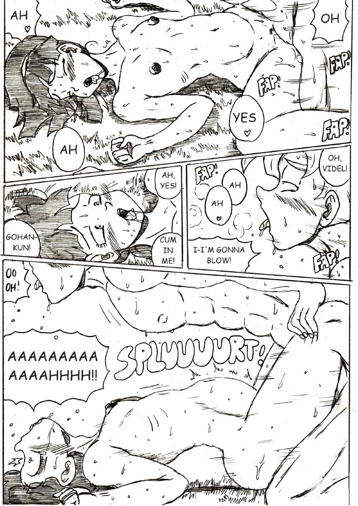 Play Date - Gohan X Videl porn comic picture 29