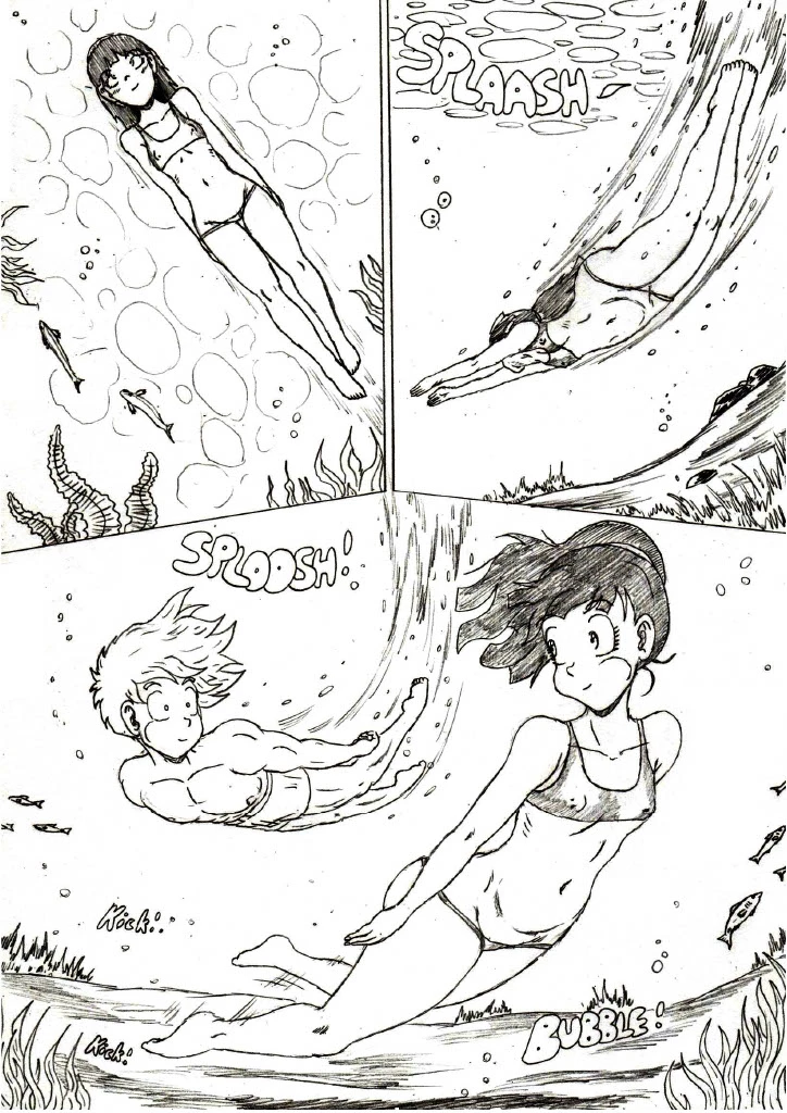 Play Date - Gohan X Videl porn comic picture 5