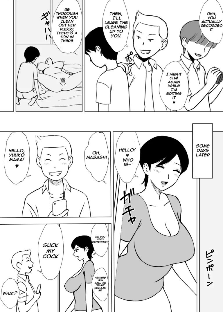 Playing With Yuuko Mama | Tomo Mama Ijiri porn comic picture 19