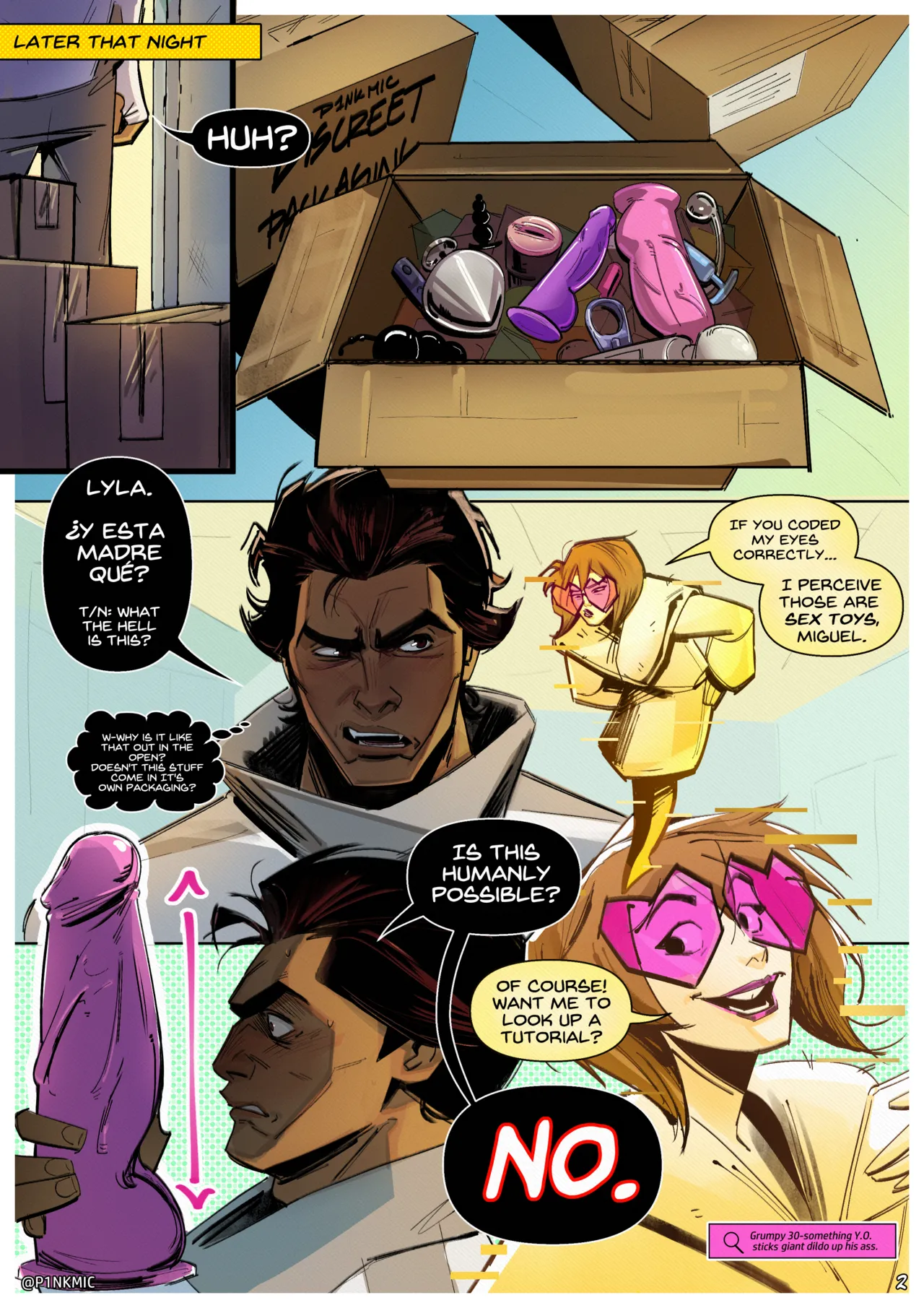 Playtime porn comic picture 3