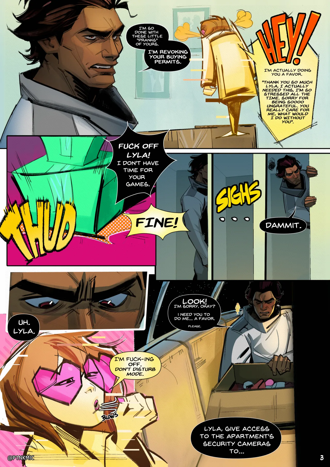 Playtime porn comic picture 4