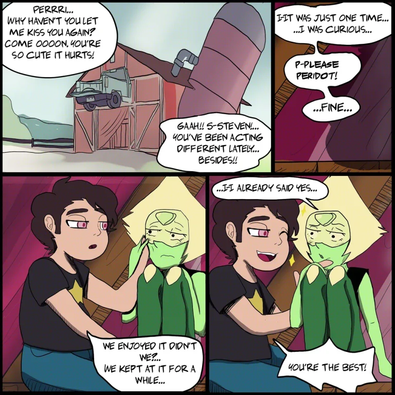 Please Peridot! porn comic picture 3