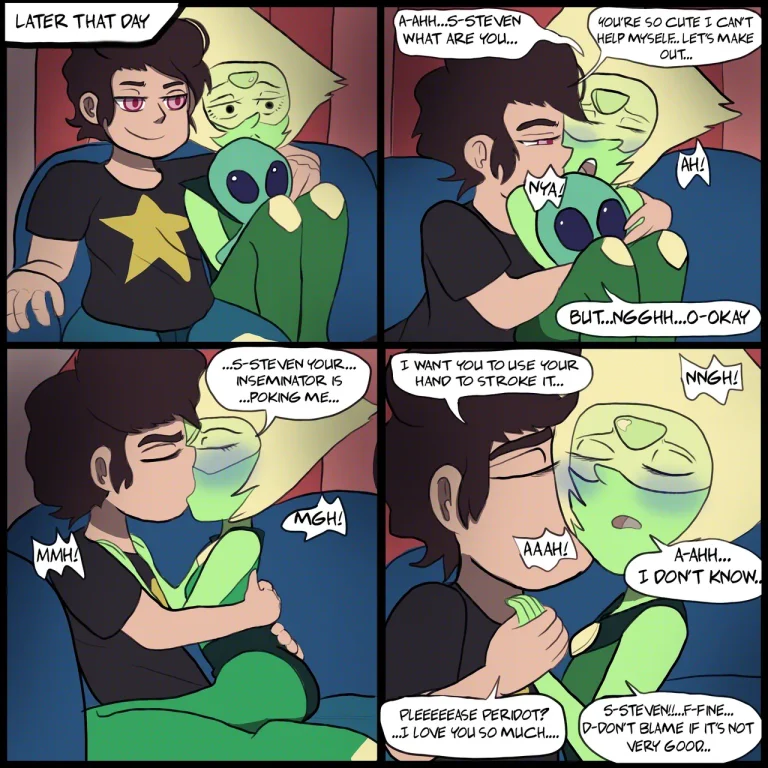 Please Peridot! porn comic picture 5