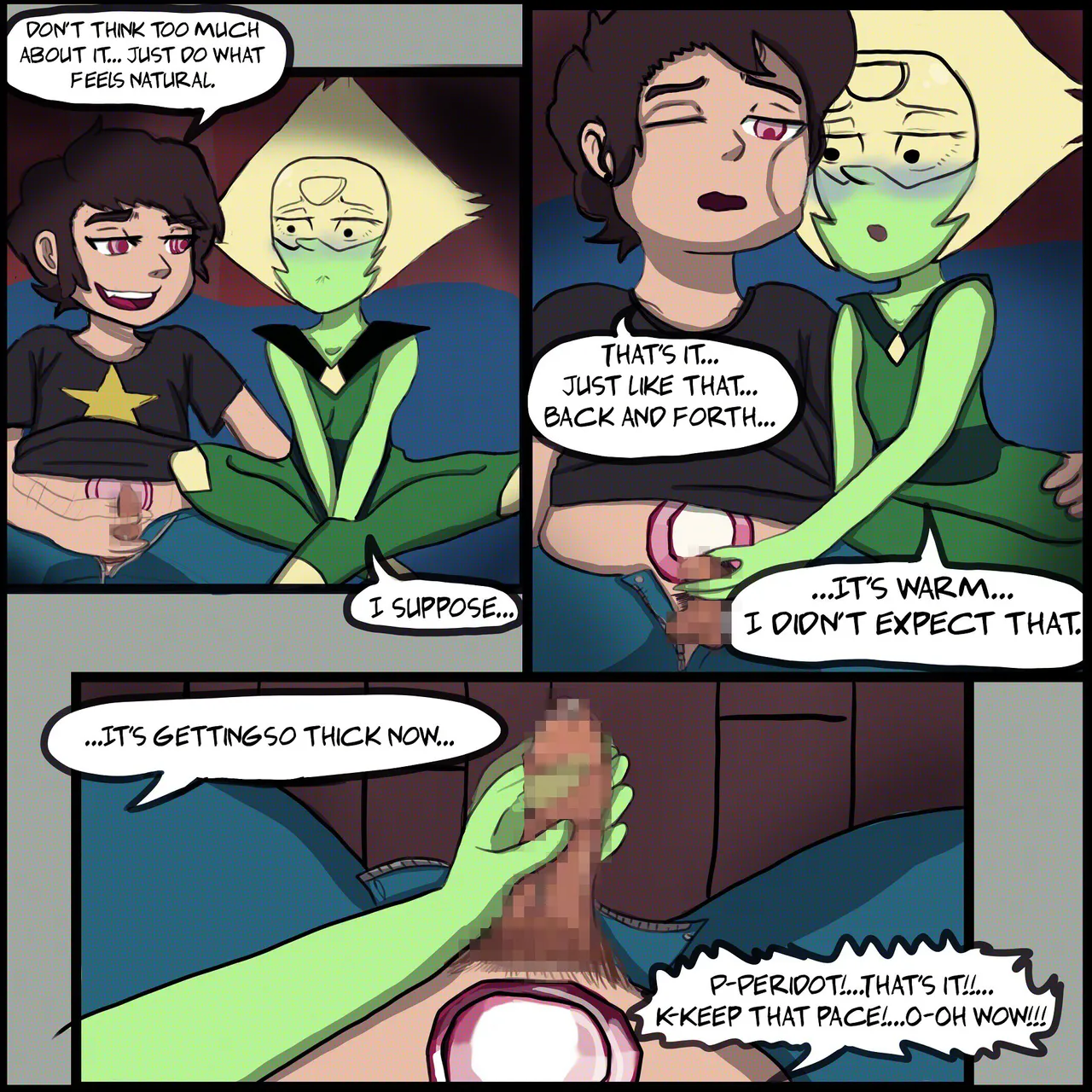 Please Peridot! porn comic picture 6