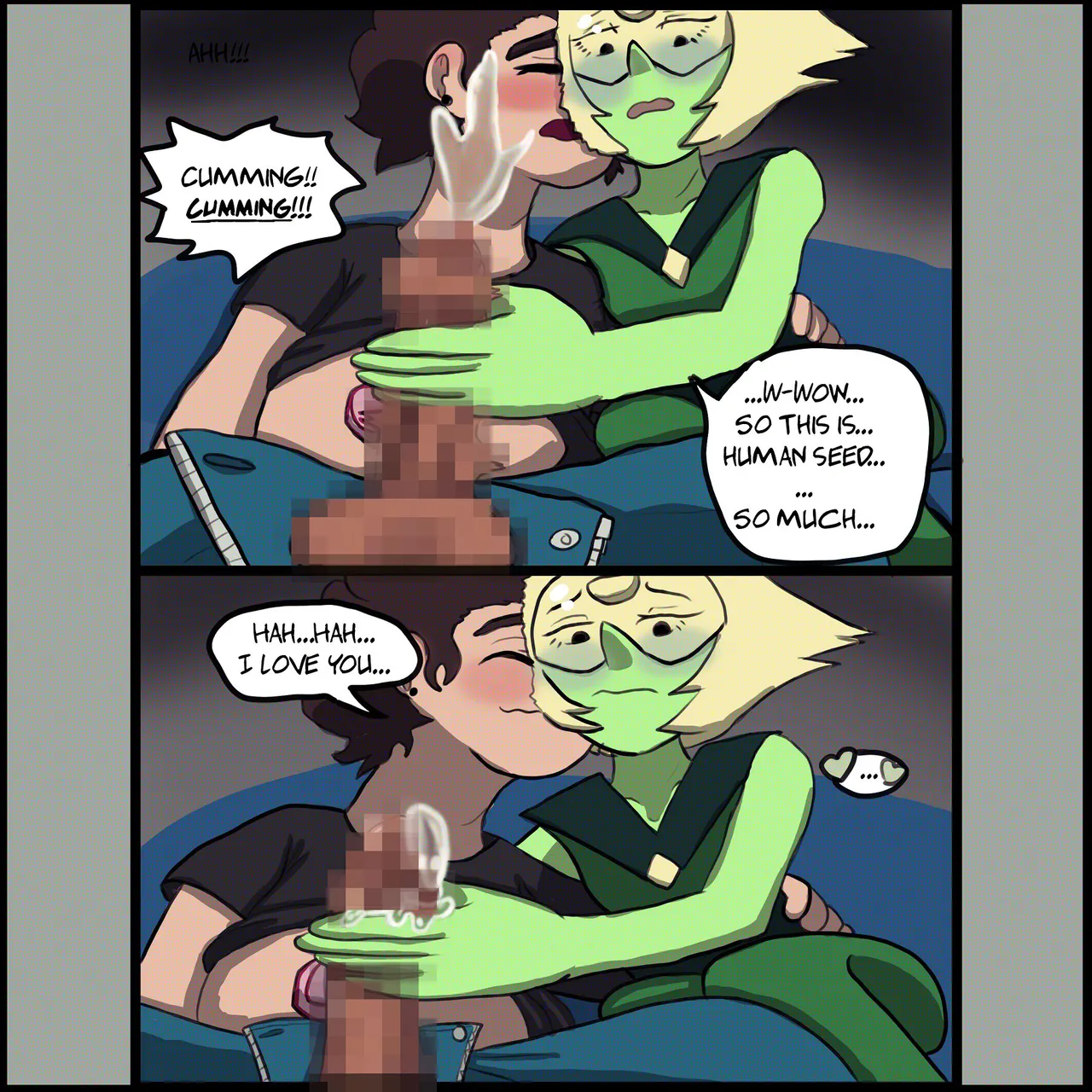 Please Peridot! porn comic picture 7
