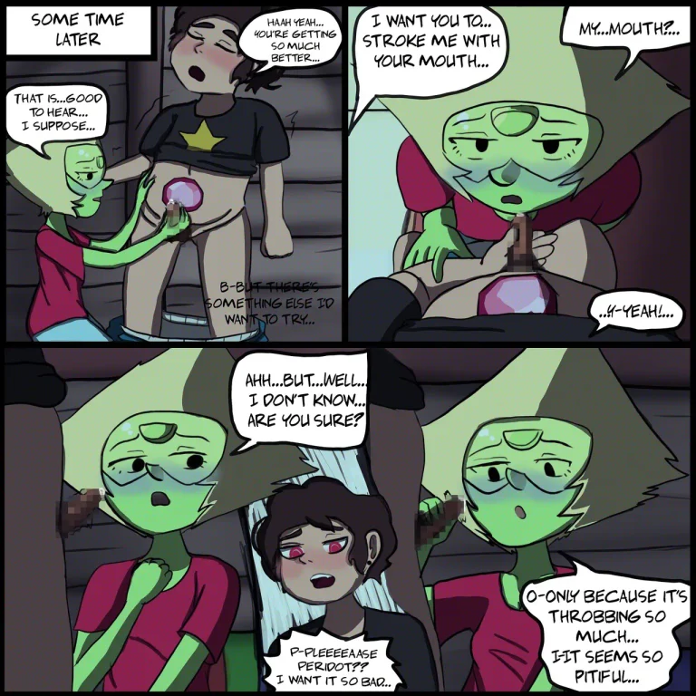Please Peridot! porn comic picture 9