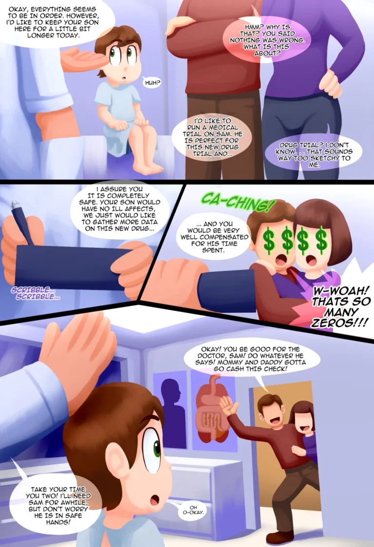 Plump Trial (ongoing) porn comic picture 1