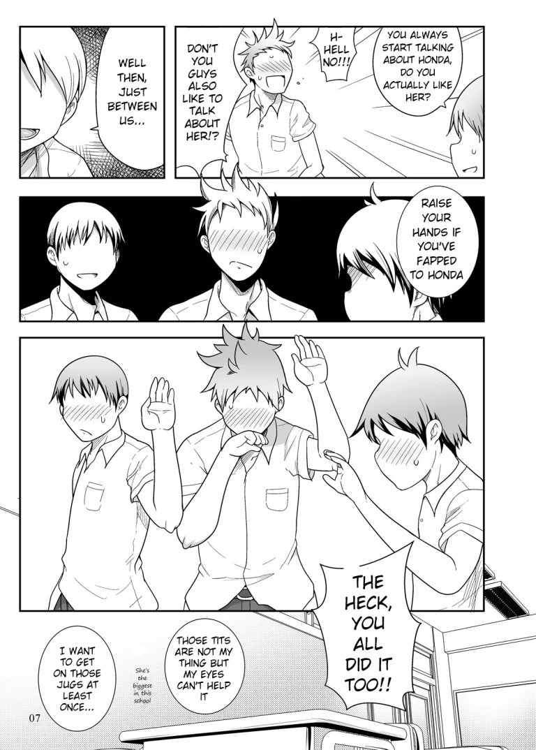 Pocha OnaPet Honda-san Mousou Hen porn comic picture 6