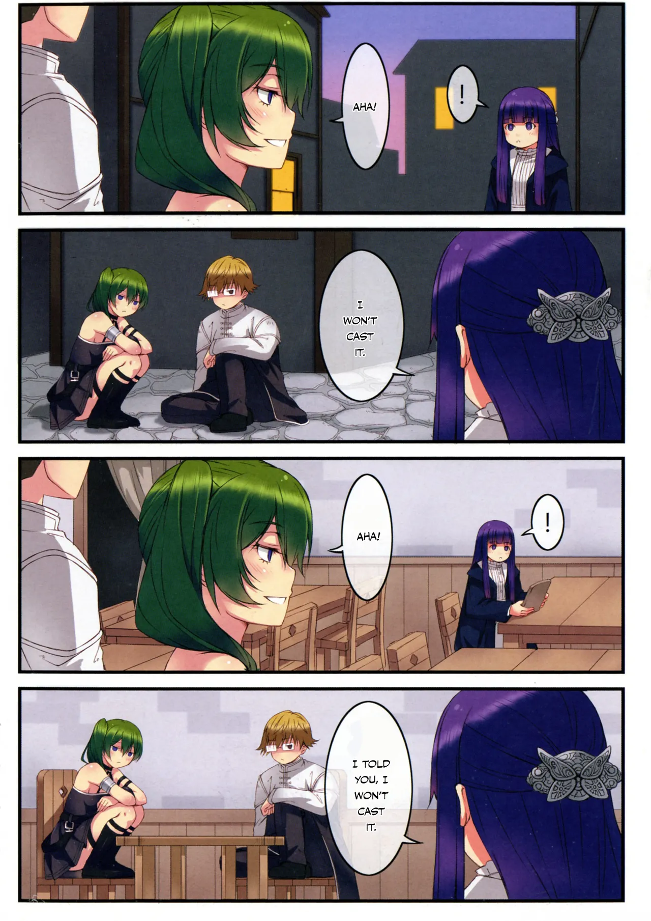 Poinpoin no Frieren porn comic picture 16