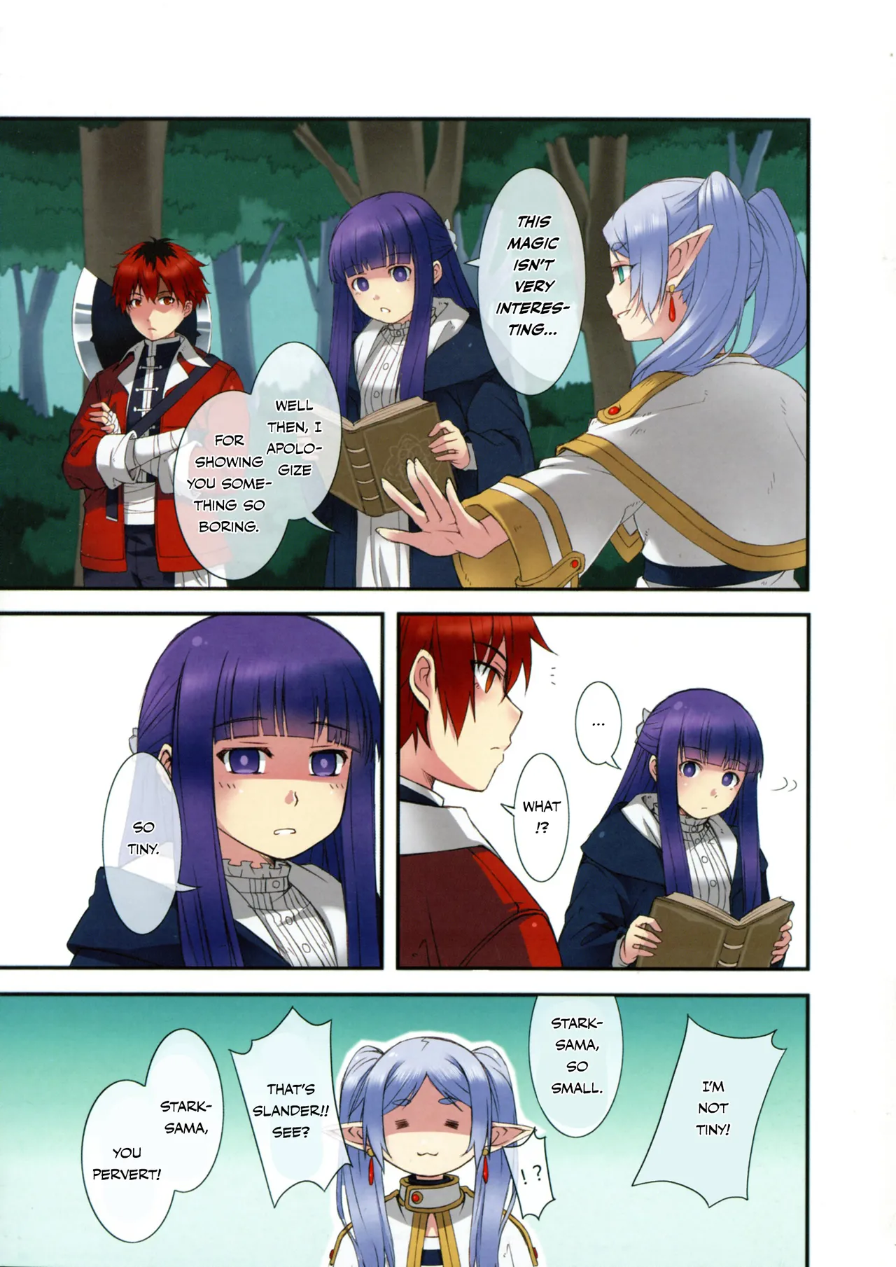 Poinpoin no Frieren porn comic picture 3