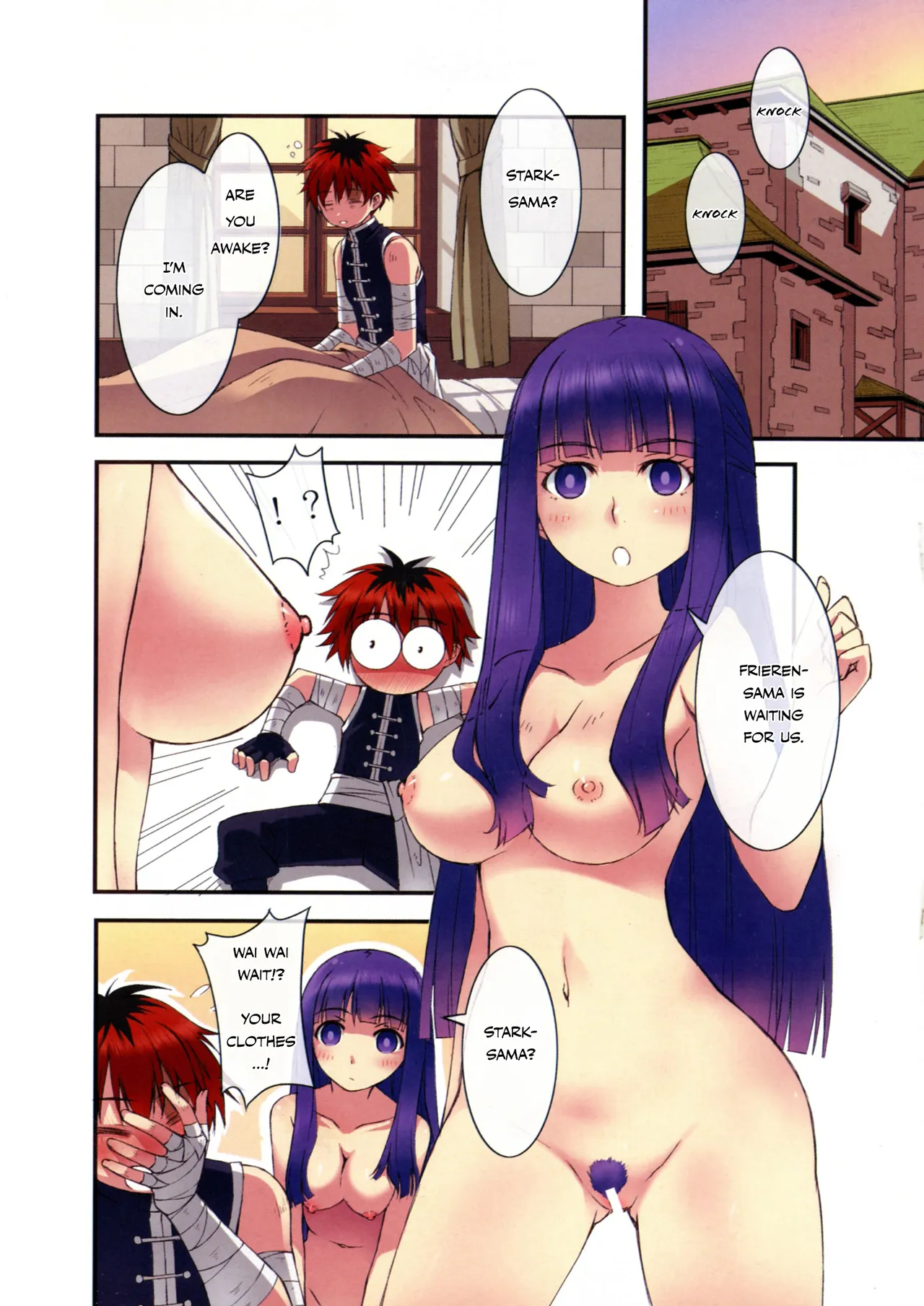 Poinpoin no Frieren porn comic picture 4
