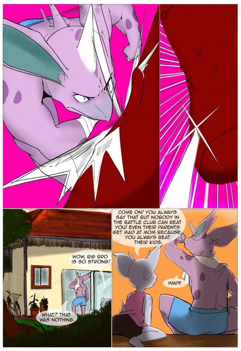 Pokecest: Big Bro porn comic picture 1