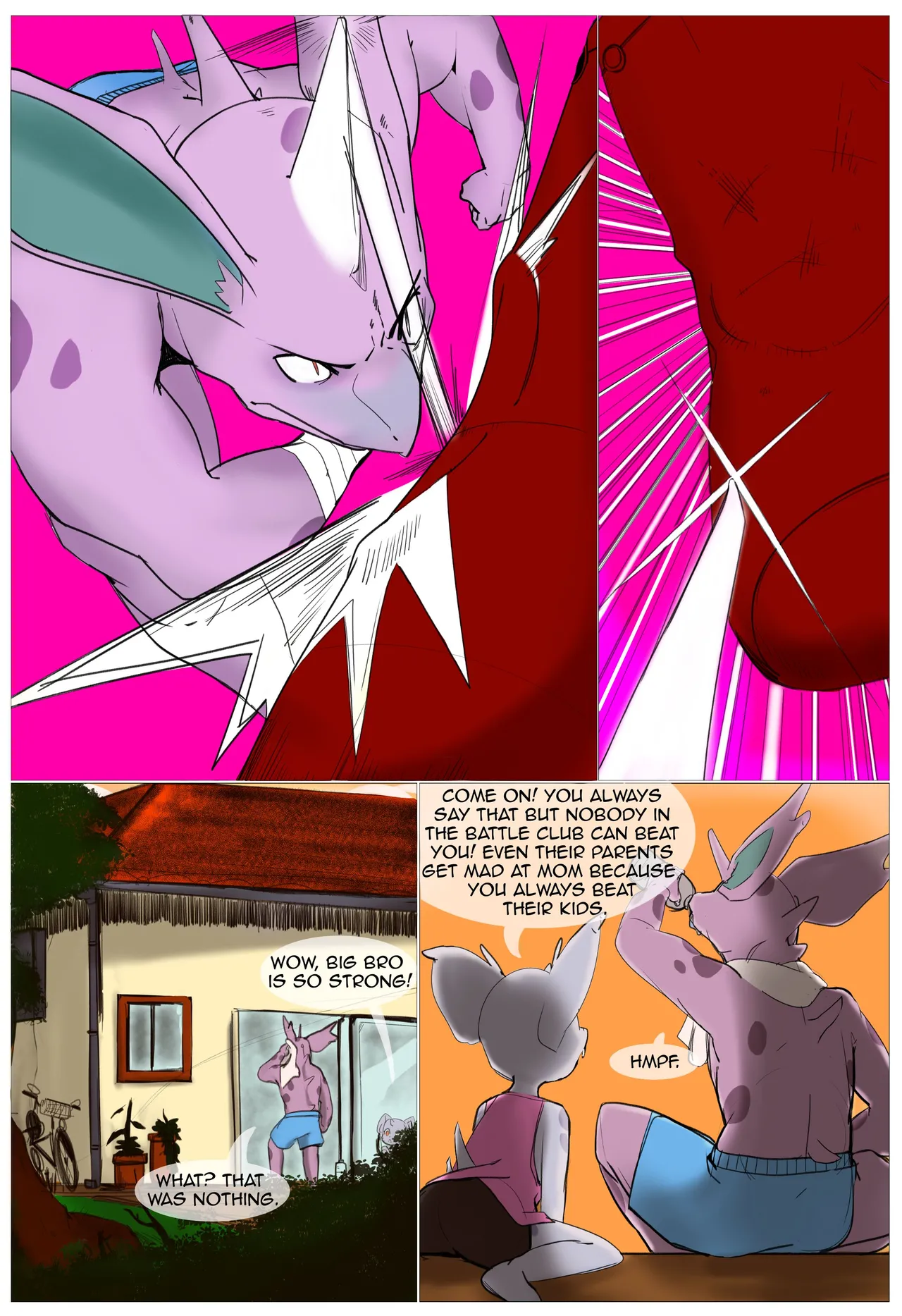 Pokecest: Big Bro porn comic picture 1
