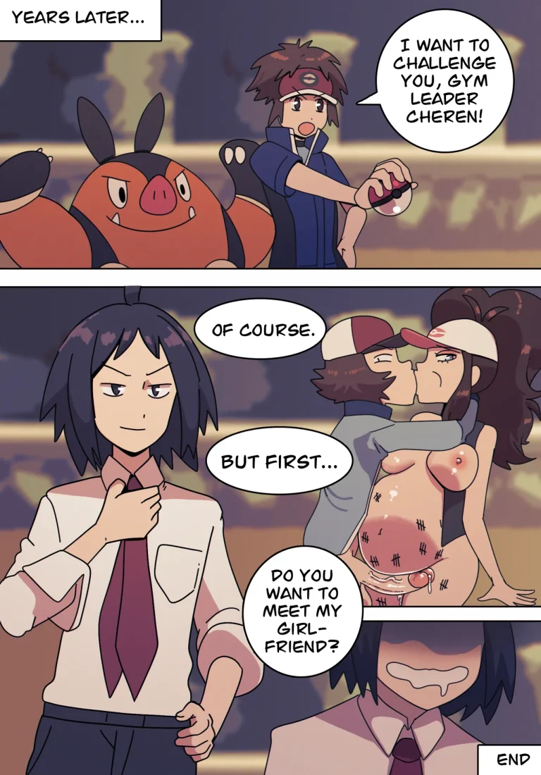 Pokemon B&W Swingers porn comic picture 24