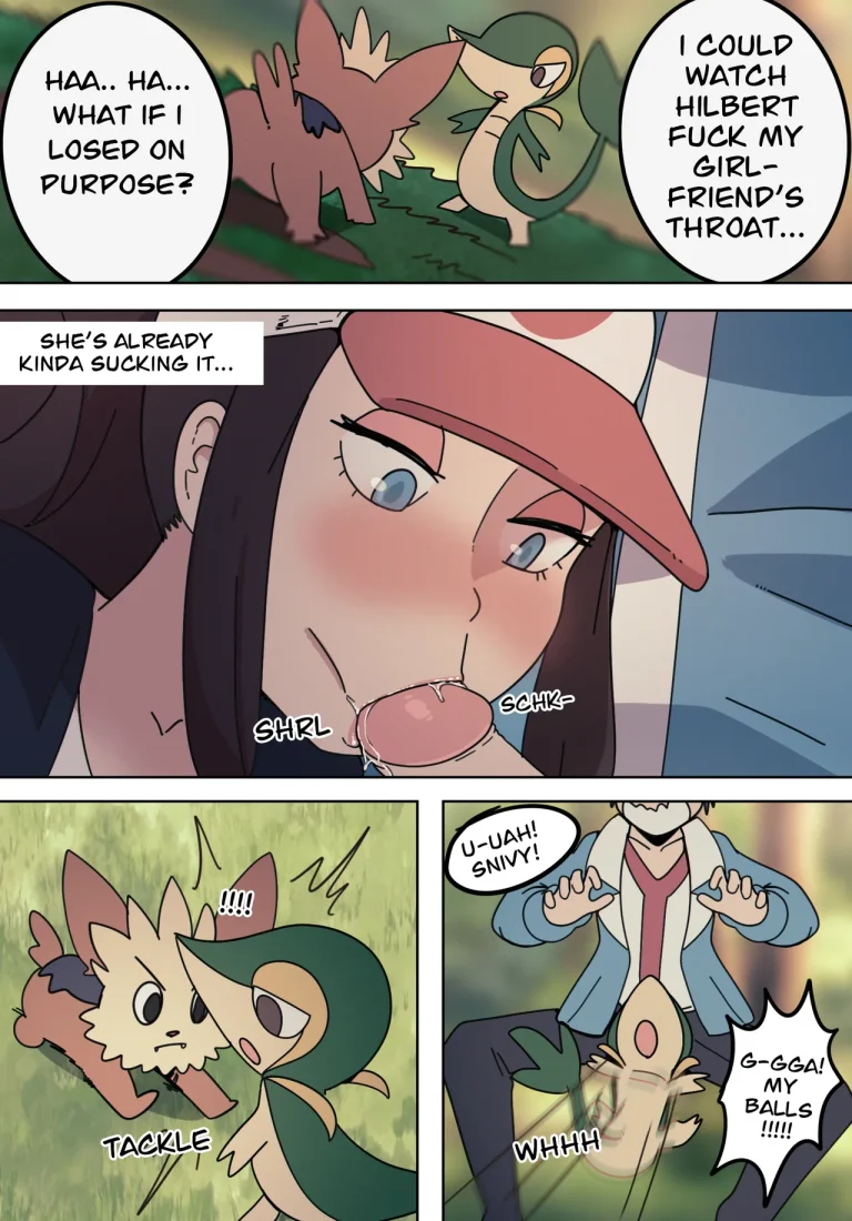 Pokemon B&W Swingers porn comic picture 9