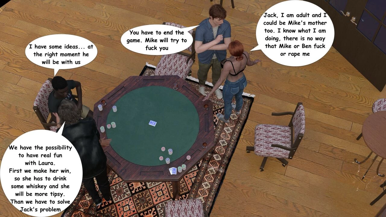Poker Time porn comic picture 36