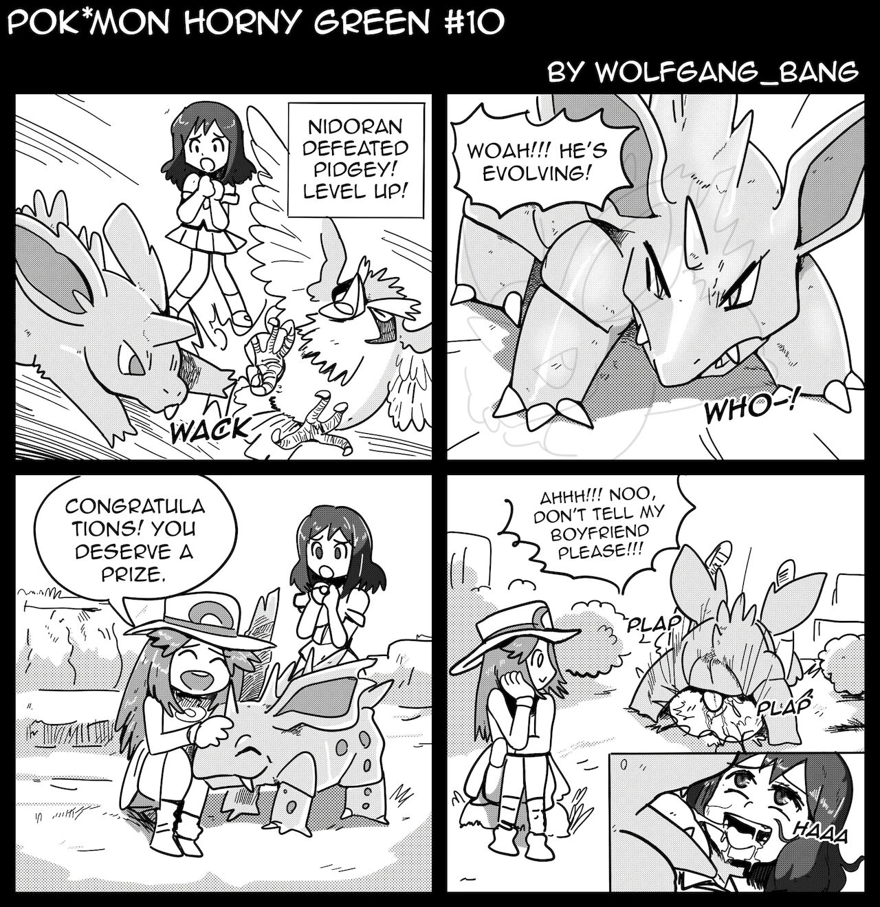 Pok*mon Horny Green porn comic picture 10