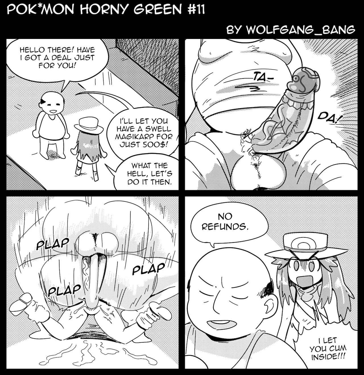 Pok*mon Horny Green porn comic picture 11