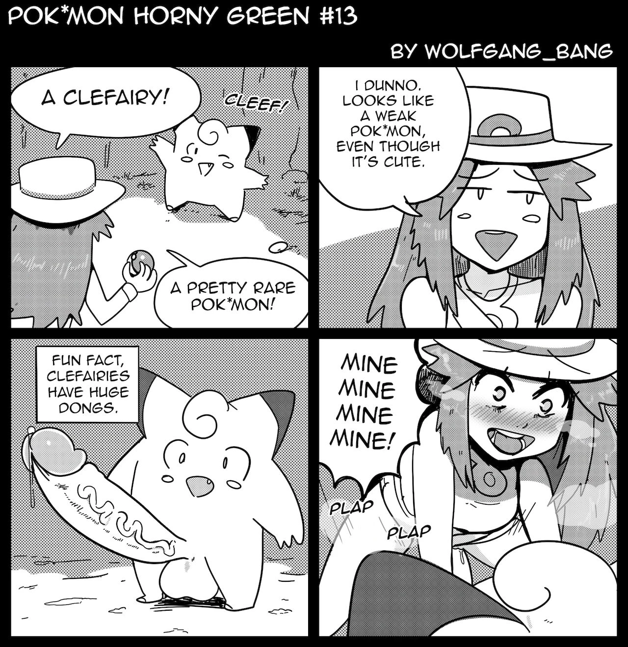 Pok*mon Horny Green porn comic picture 13