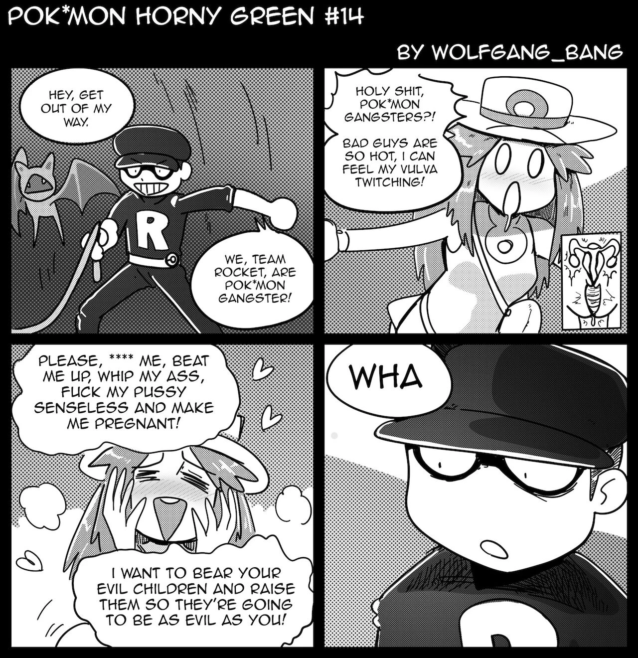 Pok*mon Horny Green porn comic picture 14