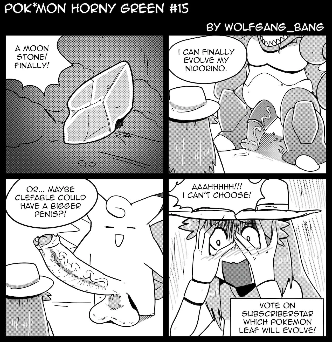 Pok*mon Horny Green porn comic picture 15