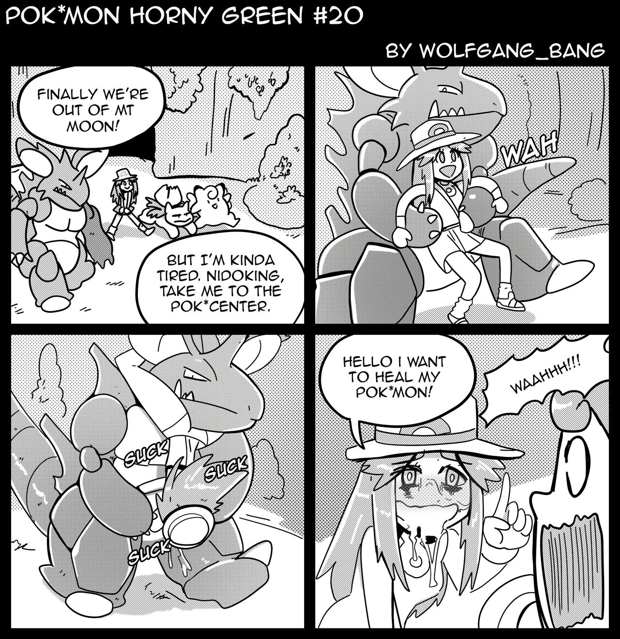 Pok*mon Horny Green porn comic picture 20