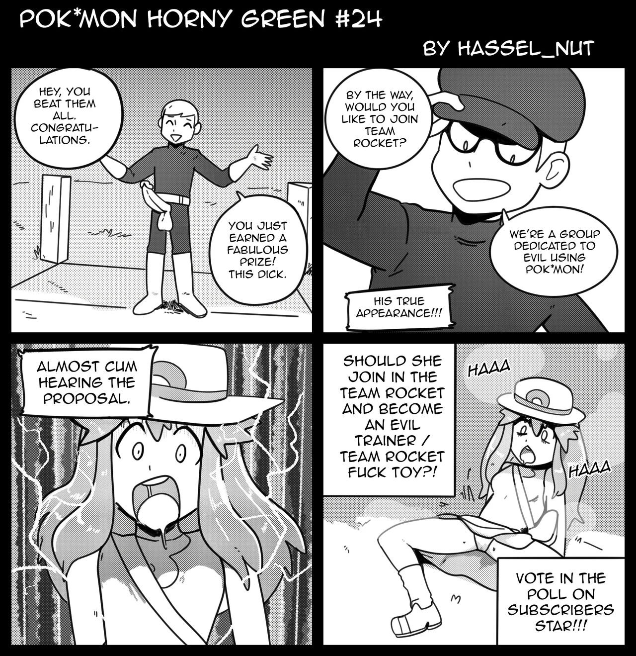 Pok*mon Horny Green porn comic picture 24