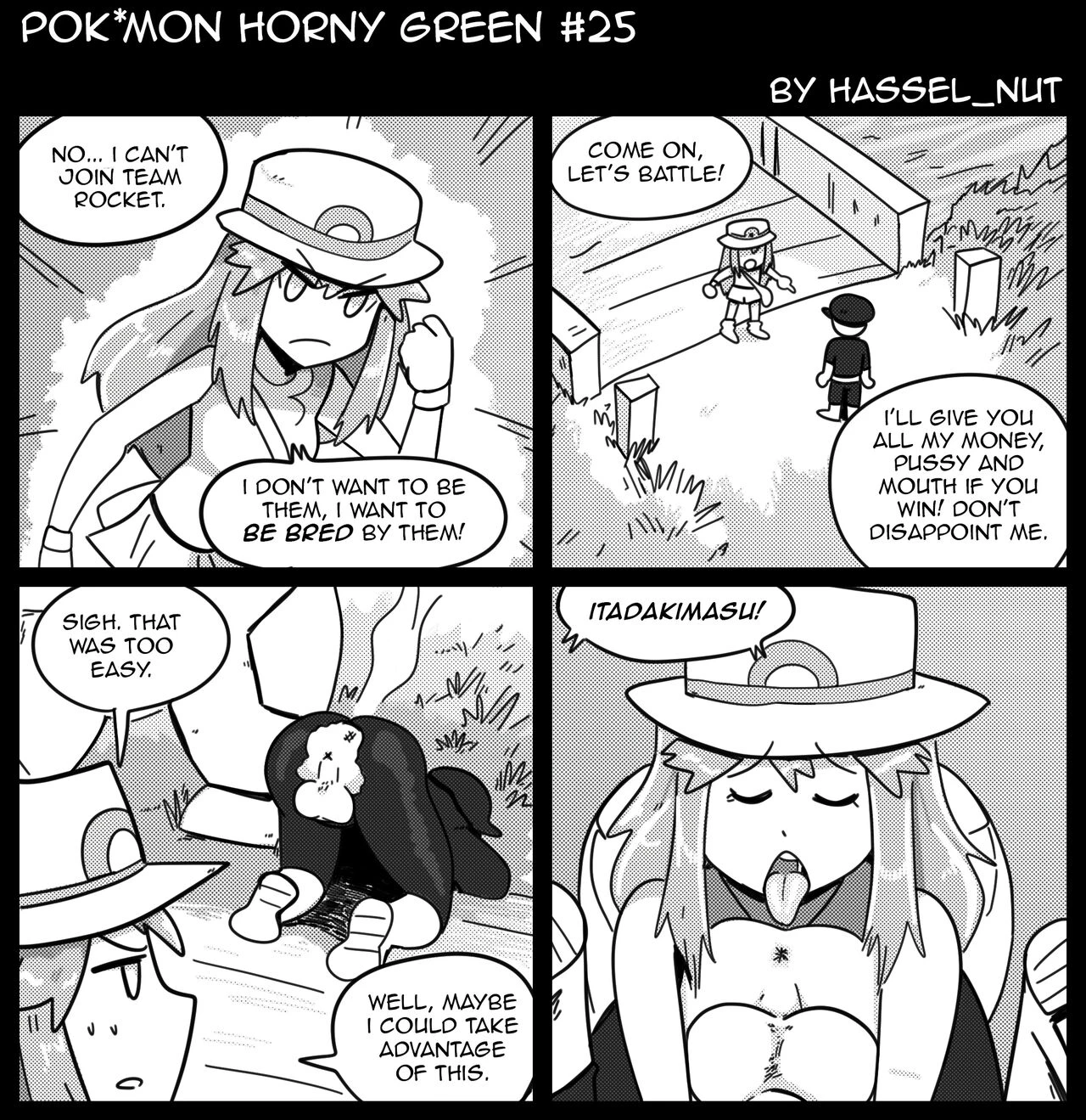 Pok*mon Horny Green porn comic picture 25