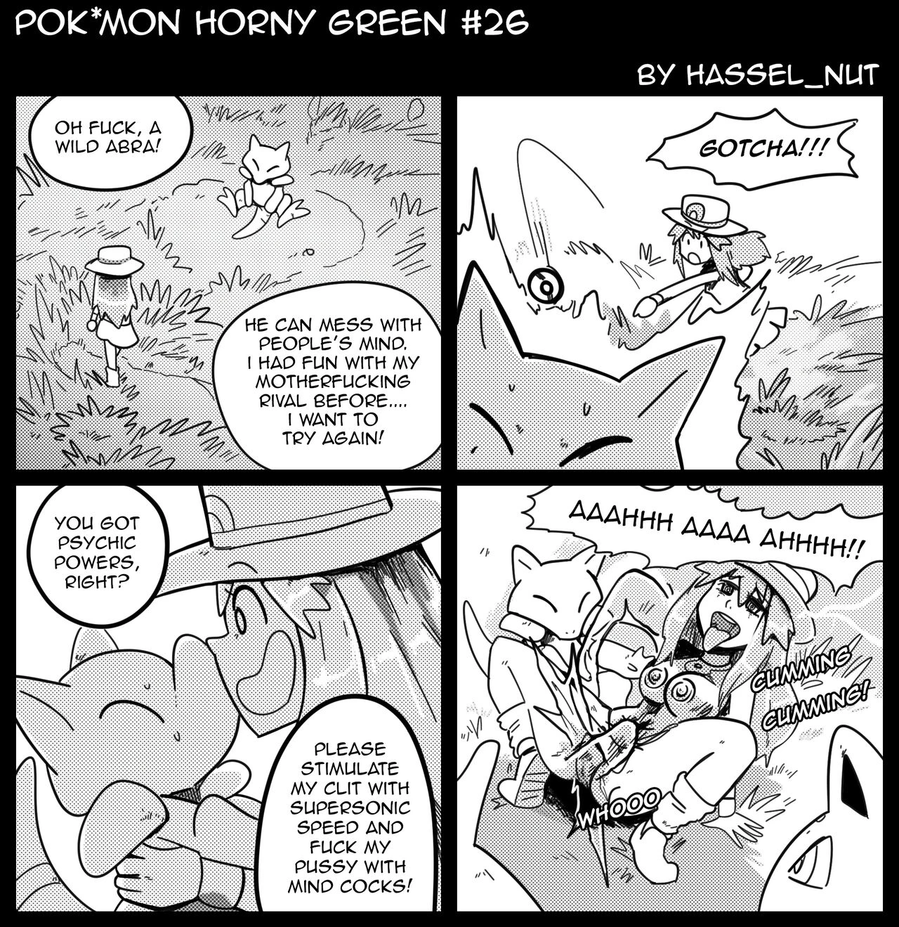 Pok*mon Horny Green porn comic picture 26