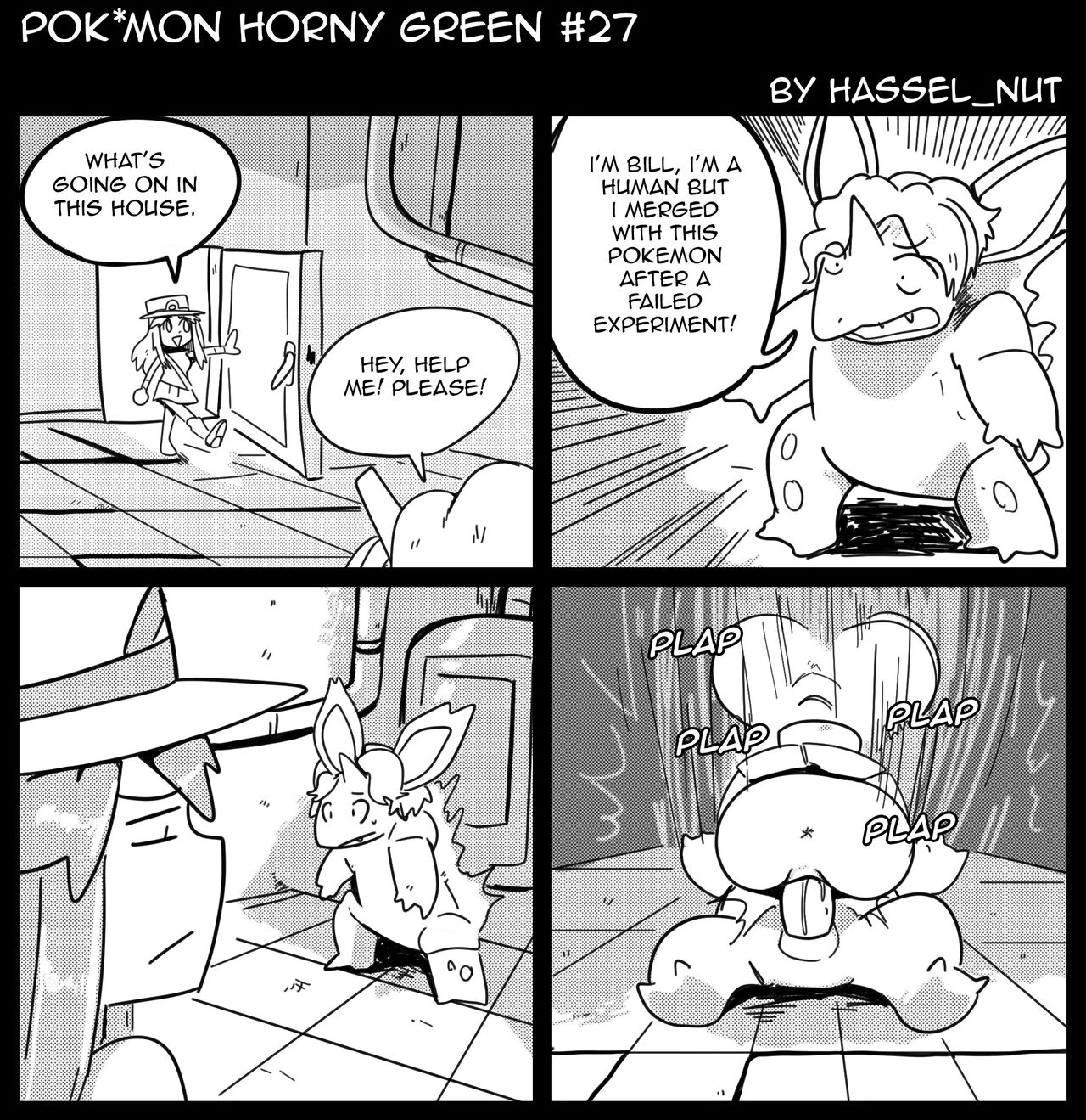 Pok*mon Horny Green porn comic picture 27